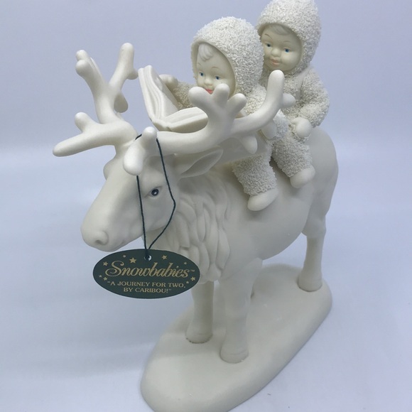 Department 56 Snowbabies “A Journey For Two By Caribou” - Picture 5 of 16